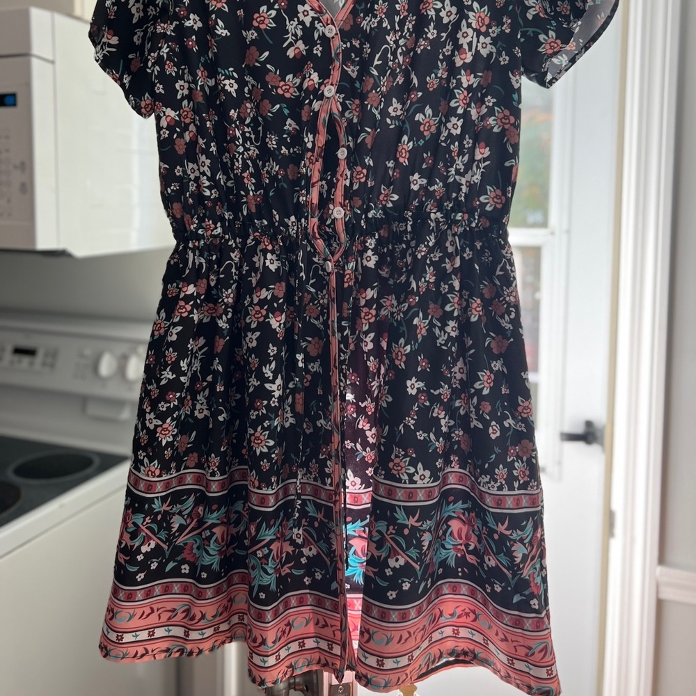 Mislook Floral Print Dress